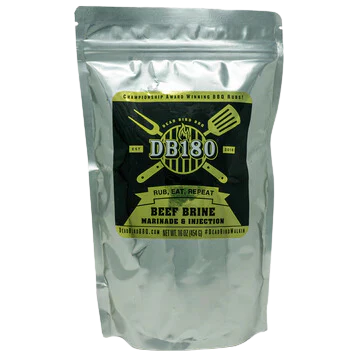 DB180 Beef Brine 1 Beef Brine to use while cooking.