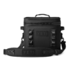 Hopper Flip 12 Black 1 food-safe soft cooler for keeping food and drinks chilled.