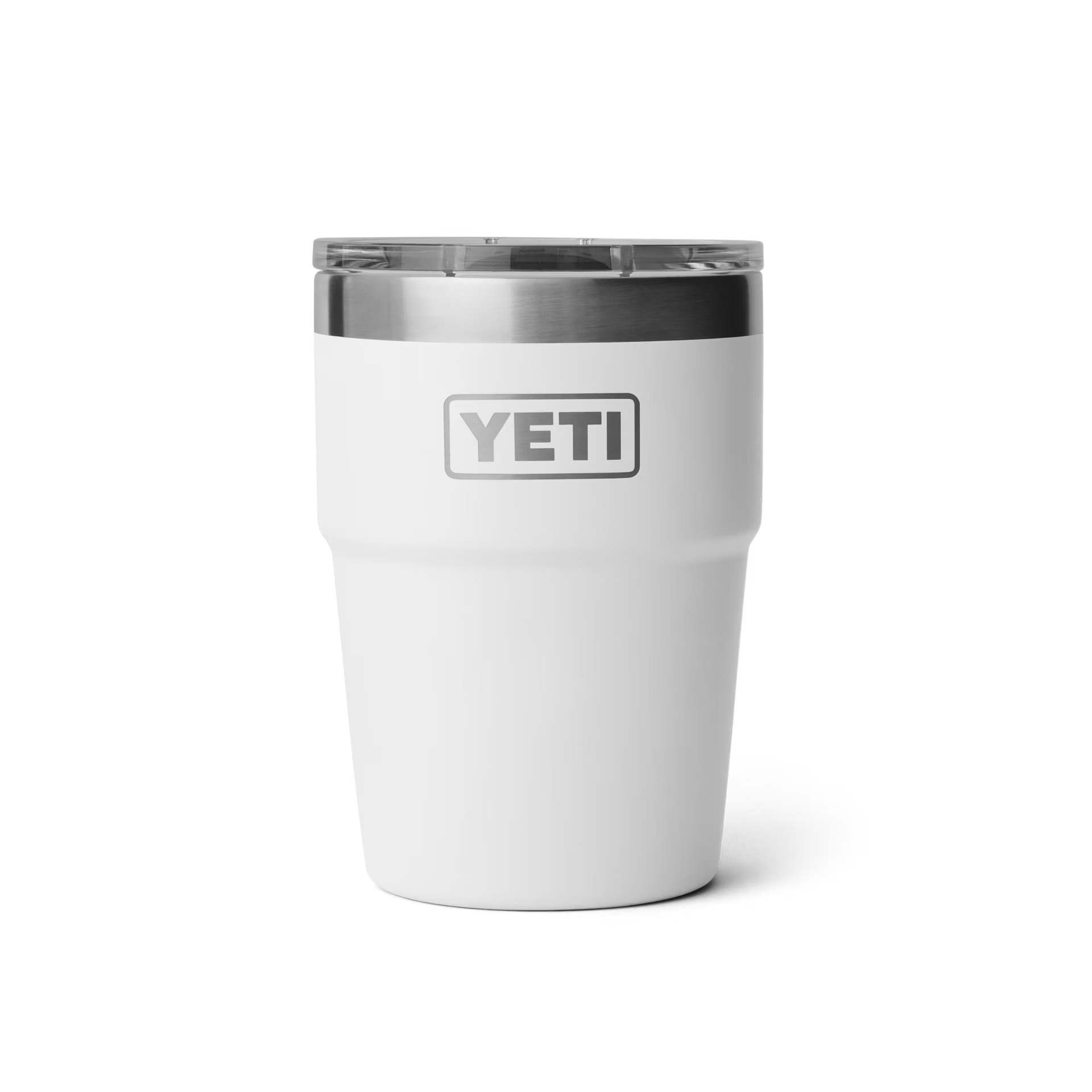 Rambler 16oz Stackable Cup White 1