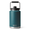 Rambler One Gallon Jug Agave Teal 1 Insulated water jugs to keep large amounts of liquid hot or cold.