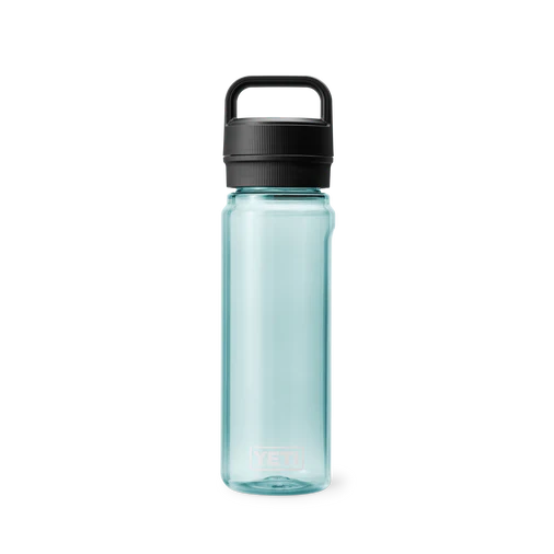 Yonder 0.75L Drink Bottle Seafoam 1 Strong and light plastic bottles for keeping water on you while traveling.