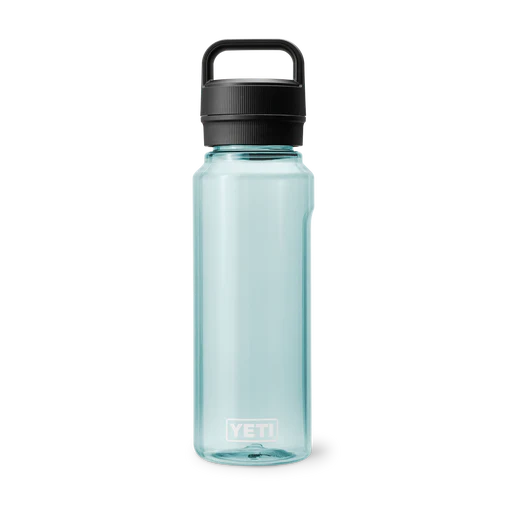 Yonder 1L Drink Bottle Seafoam 1 Strong and light plastic bottles for keeping water on you while traveling.